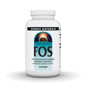 Source Naturals FOS Poudre Végétarienne 200g vue de face