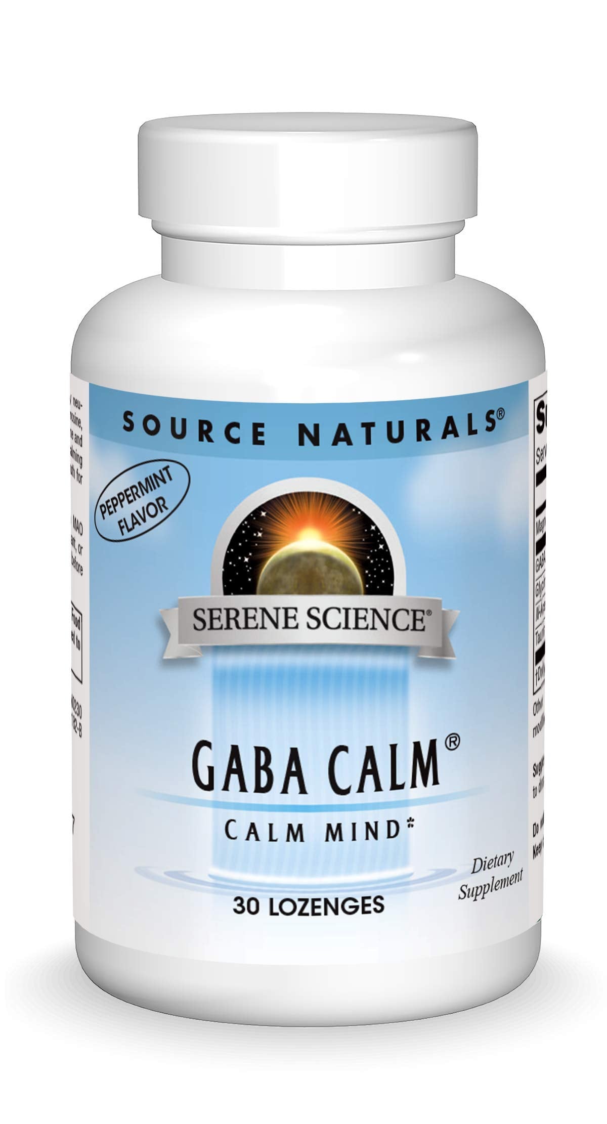 Source Naturals GABA Calm Mind 30 comprimés en boîte