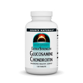 Source Naturals Glucosamine Chondroitin 120 comprimés, vue de face
