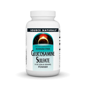Source Naturals Glucosamine Sulfate 249g poudre vue avant