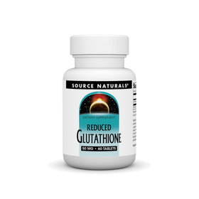 Source Naturals Glutathione Réduit 50 mg boîte vue de face