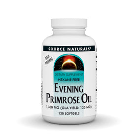 Source Naturals Huile de Onagre 1350 mg gélules molles avant