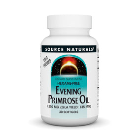 Source Naturals Huile de Onagre 1350 mg gélules molles avant