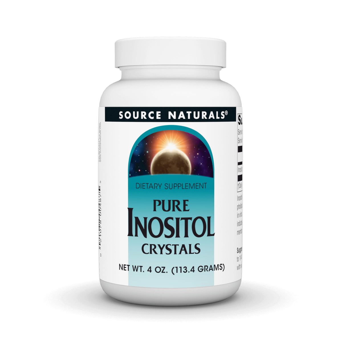 Source Naturals Inositol Pur 150g emballage avant