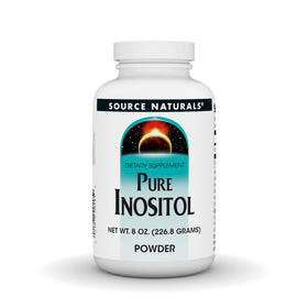 Source Naturals Inositol Pur 272g en poudre vue de face