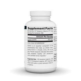 Source Naturals Inositol Pur 844 mg emballage arrière