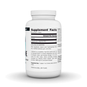 Source Naturals L-Arginine 1000 mg 200 comprimés avec emballage