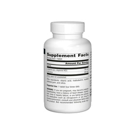 Source Naturals L-Arginine L-Citrulline Complex 1000 mg 240 comprimés - comprimés à l'extérieur