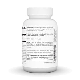 Source Naturals L-Tryptophan 500 mg capsules sur une table