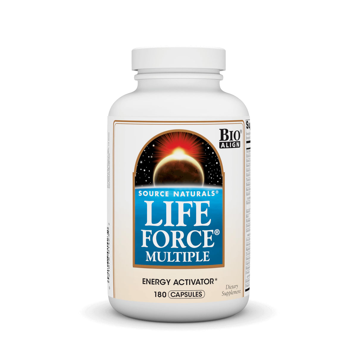 Source Naturals Life Force Multiple 180 capsules - vue de l'avant