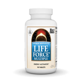 Source Naturals Life Force Multiple 90 comprimés, vue de face