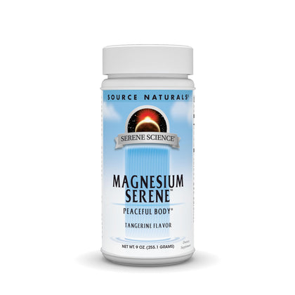 Source Naturals Magnesium Serene 9 oz Poudre vue avant