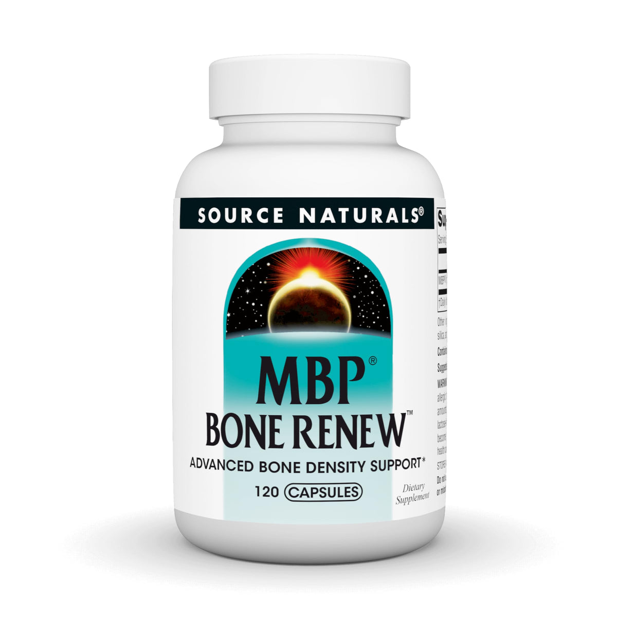 Source Naturals MBP Bone Renew 120 Capsules vue de face