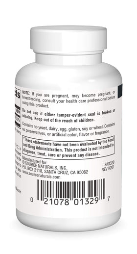 Source Naturals Methylcobalamin Vitamine B-12 5mg étiquette de produit