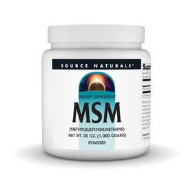 Source Naturals MSM Poudre 1102g vue de face