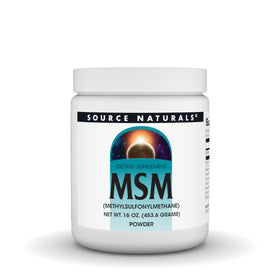 Source Naturals MSM poudre 522g vue avant