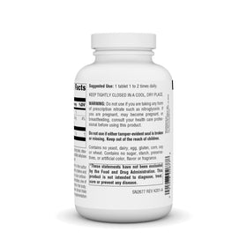 Source Naturals N-Acetyl Cysteine 1 000 mg comprimés sur une table