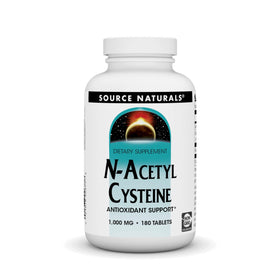 Source Naturals N-Acetyl Cysteine 1 000 mg comprimés vue de face