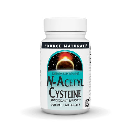 Source Naturals N-Acetyl Cysteine 600mg boîte avant