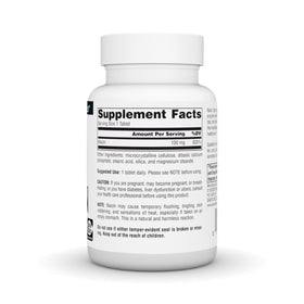 Source Naturals Niacine B-3 100 mg 250 comprimés côté