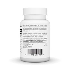 Source Naturals Niacine B-3 100 mg 250 comprimés dos