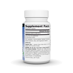 Source Naturals NSK-SD Nattokinase 100 mg gélules végétales arrière