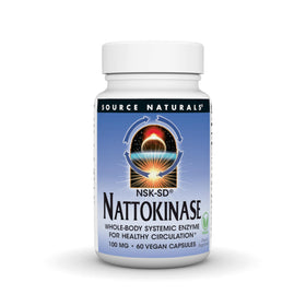 Source Naturals NSK-SD Nattokinase 100 mg gélules végétales face