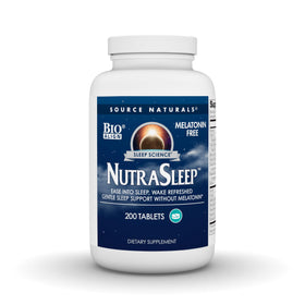 Source Naturals NutraSleep 200 comprimés vue de face