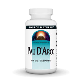 Source Naturals PAU D'Arco 500mg comprimés vue avant