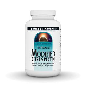 Source Naturals PectImmune Pectine d'Agrumes Modifiée 200g vue avant