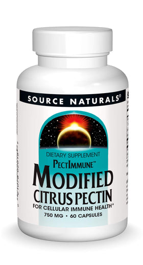 Source Naturals PectImmune Pectine Modifiée 750 mg - vue avant