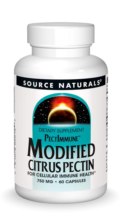 Source Naturals PectImmune Pectine Modifiée 750 mg - vue avant