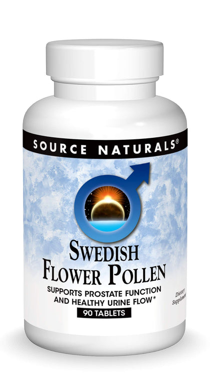 Source Naturals Pollen de Fleurs Suédois 90 comprimés vue avant