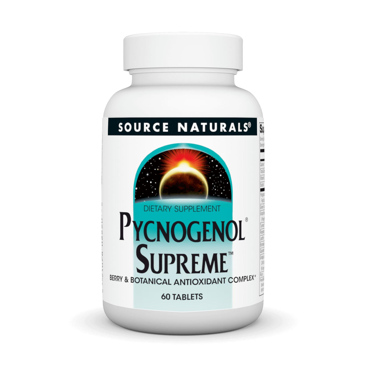 Source Naturals Pycnogenol 60 comprimés en boîte