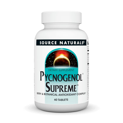 Source Naturals Pycnogenol 60 comprimés en boîte