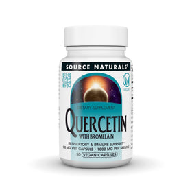 Source Naturals Quercétine 500 mg capsules végétales en boîte