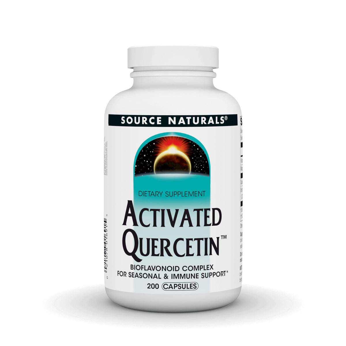 Source Naturals Quercétine Activée 200 Capsules - Vue avant
