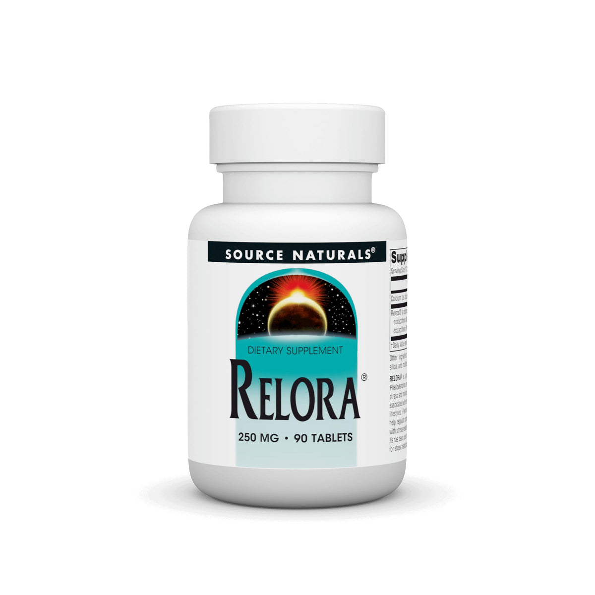 Source Naturals Relora 250 mg comprimés, boîte de 90 comprimés