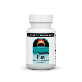 Source Naturals Silymarin Plus 30 comprimés vue de face