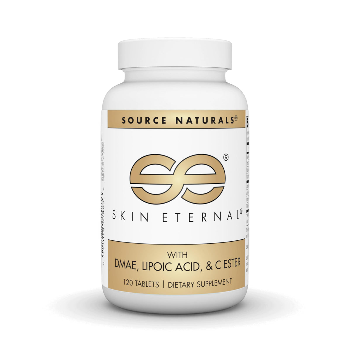 Source Naturals Skin Eternal 120 comprimés végétaliens, vue avant