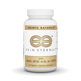Source Naturals Skin Eternal 120 comprimés végétaliens, vue avant