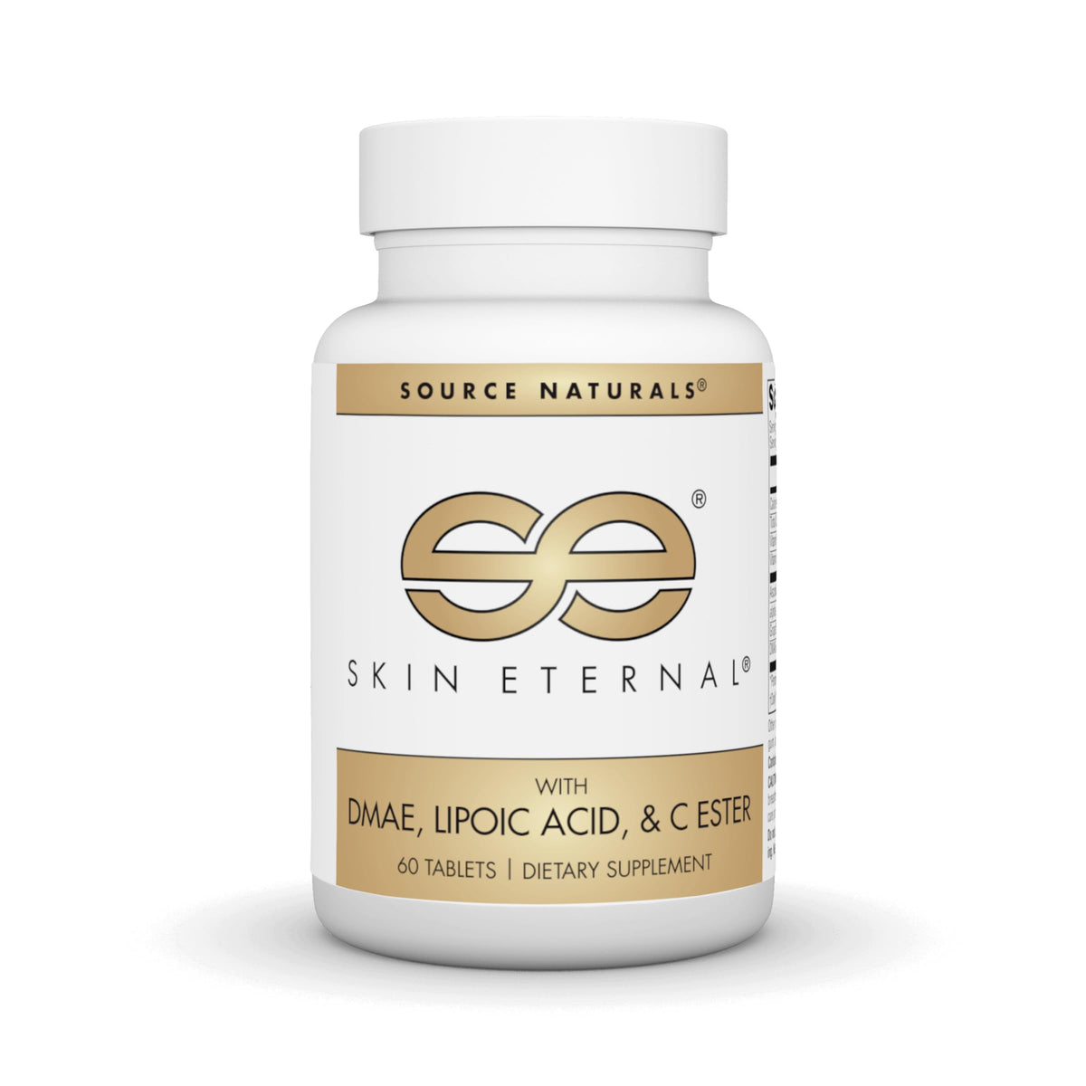 Source Naturals Skin Eternal 60 comprimés végétaliens - vue avant