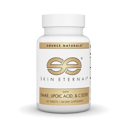 Source Naturals Skin Eternal 60 comprimés végétaliens - vue avant