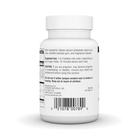 Source Naturals Sugar Ban Complex 75 comprimés avec un verre d'eau