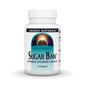 Source Naturals Sugar Ban Complex 75 comprimés vue de face