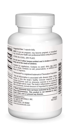 Source Naturals Theracurmin 600 mg capsule végétarienne