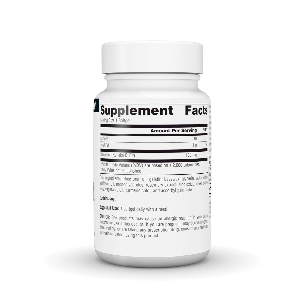 Source Naturals Ubiquinol CoQH 100mg softgels close-up