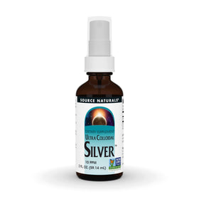 Source Naturals Ultra Argent Colloïdal 10 ppm 60 ml vue avant