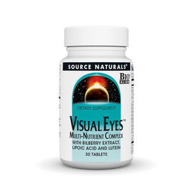 Source Naturals Visual Eyes 30 comprimés vue de face