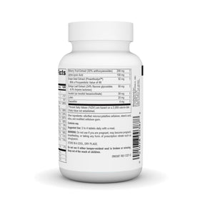 Source Naturals Visual Eyes comprimés sur une table